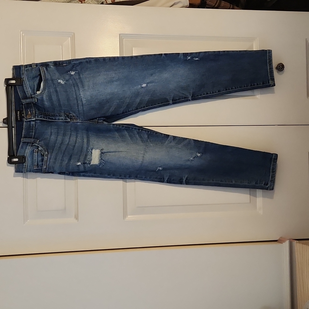 Poison Mushroom Super Soft Distressed Jeans